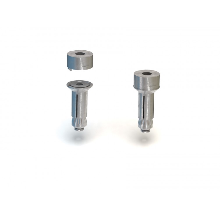 Lindapter M12 Size 2 Hollo-Bolt HDG Hot Dip Galvanised to suit 25 to 47mm Fixing thickness (HB12-2HDG)