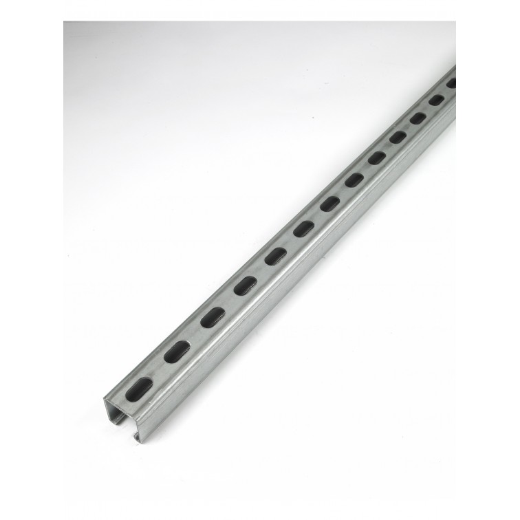Channel 41x41 Slotted Pre-Galvanised 3m (11MM Slots) (P1000T10X3) (P1000T10X3PG)